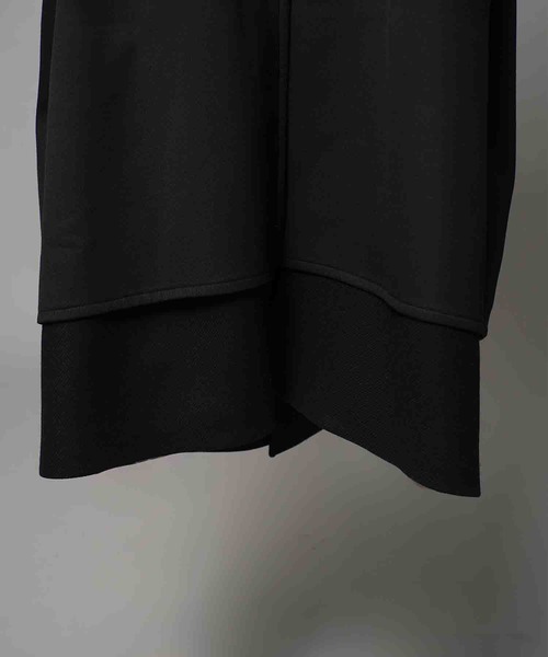 MAISON SPECIAL（メゾンスペシャル）の「《UNISEX》Layering Double Breasted Prime-Over Coat/レイヤリングダブルブレステッドプライムオーバーコート【MAISON SPECIAL/メゾンスペシャル】（トレンチコート・メンズ・チャコールグレー/ブラック・1/2）」の18枚目の写真