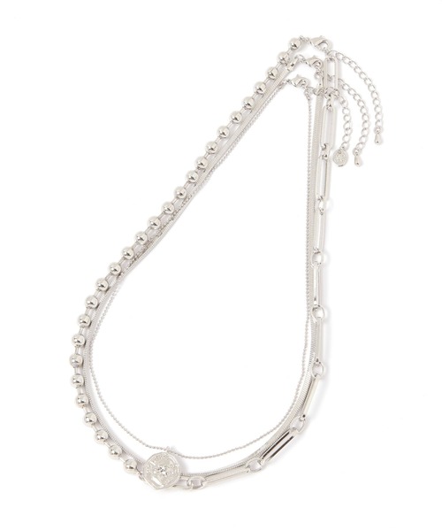 studio CLIP（スタディオクリップ）の「3セットレイヤードネックレス（ネックレス・レディース・その他1/その他2・FREE）」の3枚目の写真