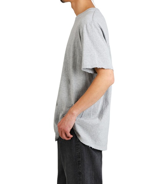 orSlow（オアスロウ）の「Orslow / オアスロウ：別注 T-SHIRT ORSL JPN PRINT：ONLYARK-2-2511[STD]（Tシャツ/カットソー・メンズ・ヘザーグレー・2(M)）」の9枚目の写真