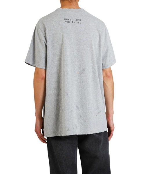 orSlow（オアスロウ）の「Orslow / オアスロウ：別注 T-SHIRT ORSL JPN PRINT：ONLYARK-2-2511[STD]（Tシャツ/カットソー・メンズ・ヘザーグレー・2(M)）」の2枚目の写真