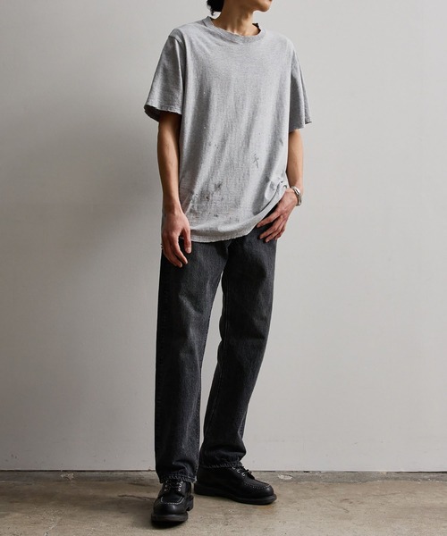 orSlow（オアスロウ）の「Orslow / オアスロウ：別注 T-SHIRT ORSL JPN PRINT：ONLYARK-2-2511[STD]（Tシャツ/カットソー・メンズ・ヘザーグレー・2(M)）」の14枚目の写真