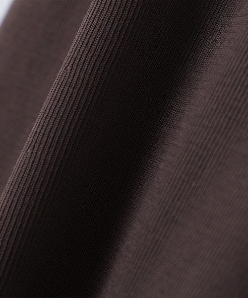 NATURAL BEAUTY BASIC（ナチュラルビューティーベーシック）の「◇フェザーニットセットアップ（ワンピース・レディース・ブラウン/グレー/グレイッシュベージュ・MEDIUM/P/S）」の21枚目の写真