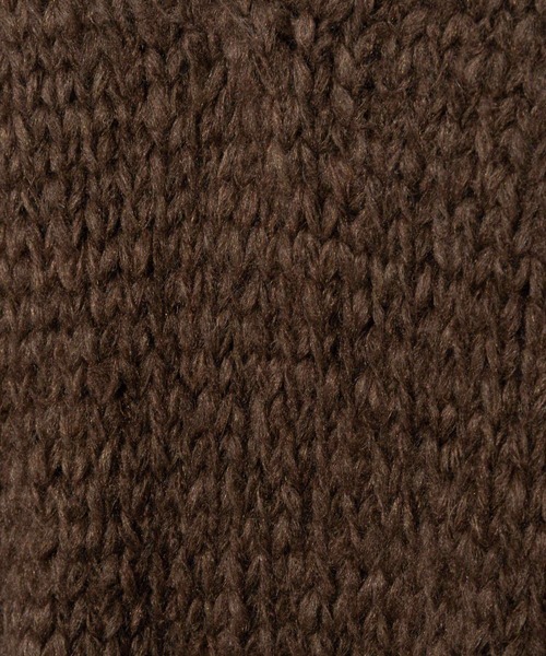 TRICOTS JEAN MARC(トリコットジーンマルク)の「TRICOTS JEAN MARC トリコット ジーン マーク ニット(ニット/セーター・レディース・グレー/グレー系1/ダークブラウン・FREE)」の9枚目の写真