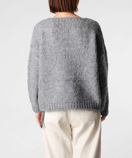 TRICOTS JEAN MARC(トリコットジーンマルク)の「TRICOTS JEAN MARC トリコット ジーン マーク ニット(ニット/セーター・レディース・グレー/グレー系1/ダークブラウン・FREE)」の16枚目の写真