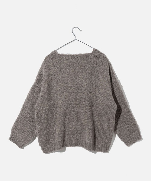 TRICOTS JEAN MARC(トリコットジーンマルク)の「TRICOTS JEAN MARC トリコット ジーン マーク ニット(ニット/セーター・レディース・グレー/グレー系1/ダークブラウン・FREE)」の18枚目の写真