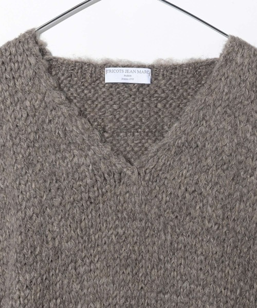 TRICOTS JEAN MARC(トリコットジーンマルク)の「TRICOTS JEAN MARC トリコット ジーン マーク ニット(ニット/セーター・レディース・グレー/グレー系1/ダークブラウン・FREE)」の19枚目の写真