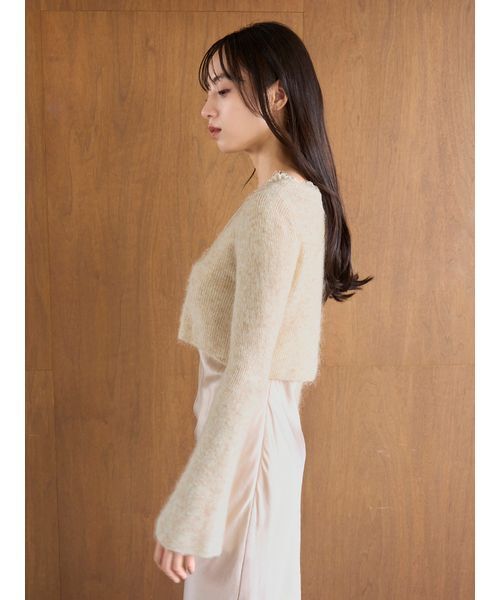 セール】キャミワンピースモヘアカーディガンセット（ワンピース