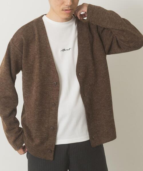 ITEMS URBANRESEARCH(アイテムズ アーバンリサーチ)の「キモウメランジカーディガン+長袖刺繍Tセット(Tシャツ/カットソー・メンズ・ブラウン/ベージュ/ブラック/ブルー・MEDIUM/LARGE)」の11枚目の写真