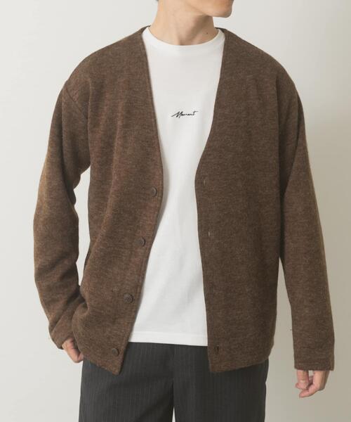 ITEMS URBANRESEARCH(アイテムズ アーバンリサーチ)の「キモウメランジカーディガン+長袖刺繍Tセット(Tシャツ/カットソー・メンズ・ブラウン/ベージュ/ブラック/ブルー・MEDIUM/LARGE)」の14枚目の写真