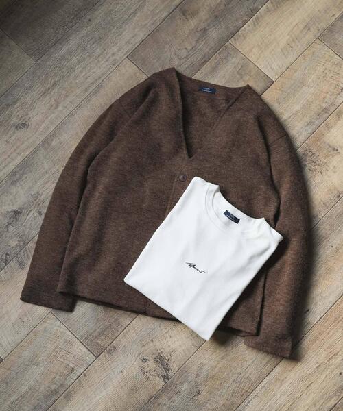ITEMS URBANRESEARCH(アイテムズ アーバンリサーチ)の「キモウメランジカーディガン+長袖刺繍Tセット(Tシャツ/カットソー・メンズ・ブラウン/ベージュ/ブラック/ブルー・MEDIUM/LARGE)」の15枚目の写真
