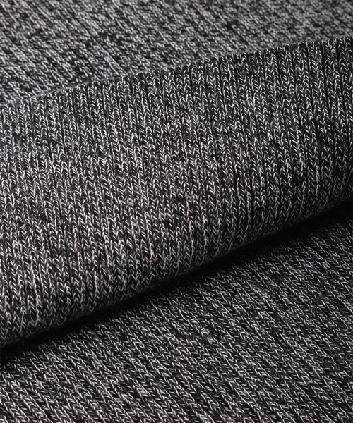 WESTSEA(ウエストシー)の「12G 2×2 リブタートルニット 長袖 無地 杢目(ニット/セーター・メンズ・ブラックミックス/ネイビー/オフホワイト/ブラック・M/L/XL)」の11枚目の写真