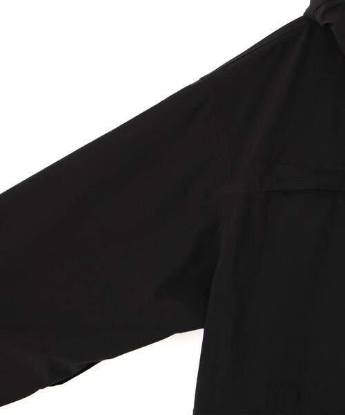 schott（ショット）の「Schott/ショット/B.S HOODED JKT/ブラックシープ シェル ジャケット（ブルゾン・メンズ・ブラック・M/L）」の21枚目の写真