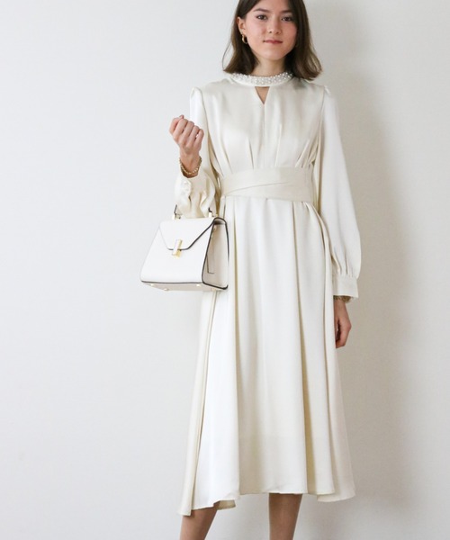 ネックビジュー パーティードレス（ドレス）｜dream in the cradle