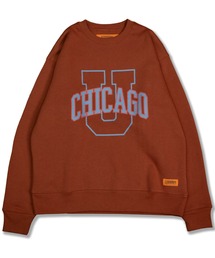 UNIVERSAL OVERALL（ユニバーサルオーバーオール）の「U/CHICAGO SWEAT/ロゴスウェット（スウェット）」
