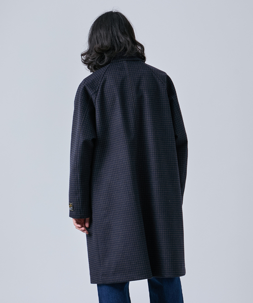 セール】タスマニアウール ウインドシャット ステンカラーコート