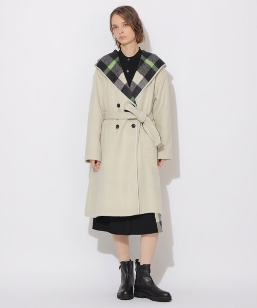 セール】フーディーロングコート（その他アウター）｜CB CRESTBRIDGE