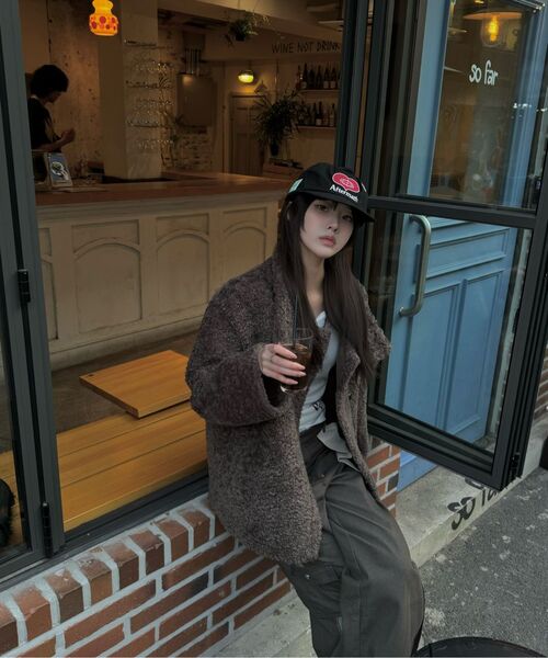 GILAARCHIVE(ギラアーカイブ)の「REVERSE STITCHED CARGO PANTS_BLACK(その他パンツ・レディース・ブラック・SMALL/MEDIUM)」の7枚目の写真