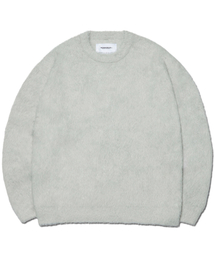FUZZ HAIRY KNIT - SEAFOAM