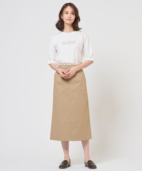 J.PRESS Ladies(J.プレス レディス)の「チノストレッチ ナロー スカート(スカート・レディース・ベージュ系/ネイビー系・S/XS)」の17枚目の写真