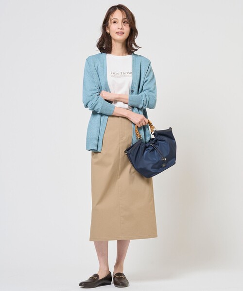 J.PRESS Ladies(J.プレス レディス)の「チノストレッチ ナロー スカート(スカート・レディース・ベージュ系/ネイビー系・S/XS)」の18枚目の写真