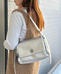 CPCM | ターンロックダブルベルトレザーバッグ(トートバッグ)