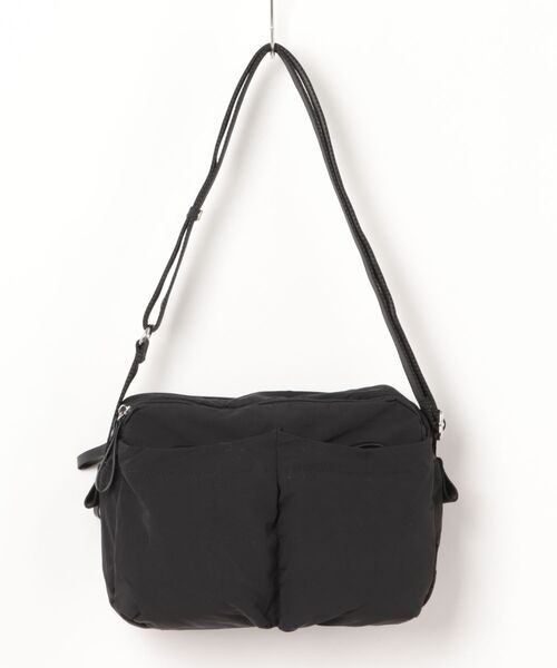 Y'SACCS（イザック）の「【MONICA】フロントポケットショルダーバッグ（ショルダーバッグ・レディース・ダークグレー/ダークブルー/ブラック/グレイッシュベージュ・FREE）」の18枚目の写真