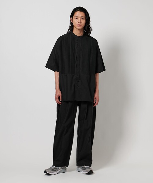 Pheeta（フィータ）の「＜Pheeta＞Trinity ハーフスリーブ シャツ -UNISEX-/014CUN-SH21（シャツ/ブラウス・レディース・ブラック/ホワイト・2/1）」の13枚目の写真