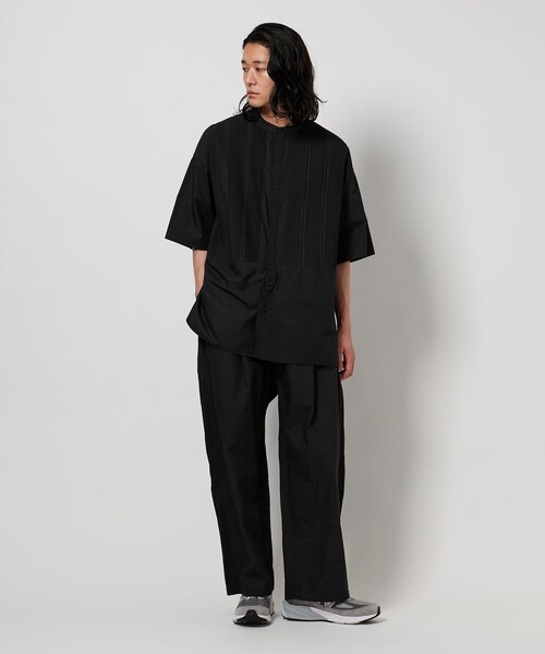 Pheeta（フィータ）の「＜Pheeta＞Trinity ハーフスリーブ シャツ -UNISEX-/014CUN-SH21（シャツ/ブラウス・レディース・ブラック/ホワイト・2/1）」の14枚目の写真