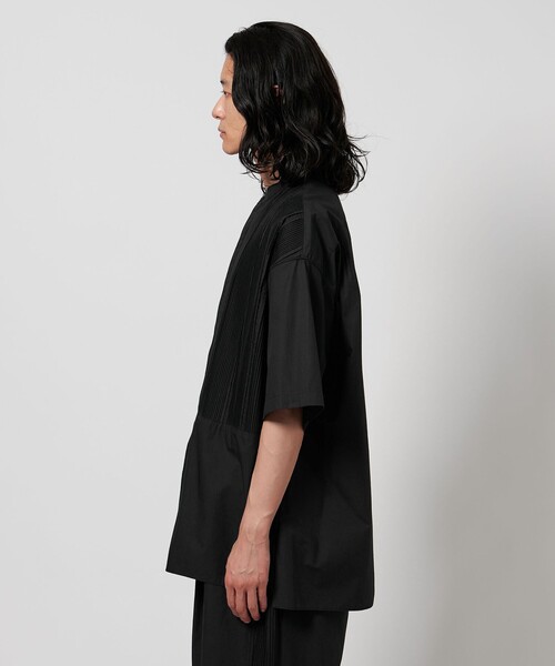 Pheeta（フィータ）の「＜Pheeta＞Trinity ハーフスリーブ シャツ -UNISEX-/014CUN-SH21（シャツ/ブラウス・レディース・ブラック/ホワイト・2/1）」の19枚目の写真