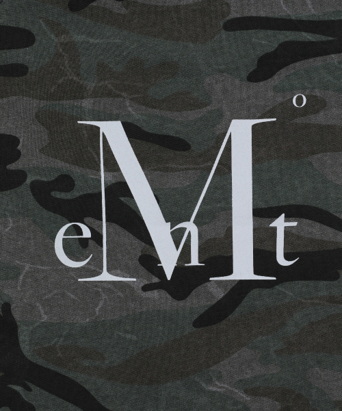 MUCENT（ムセント）の「ラフィンカモナグランスリムフィット半袖Tシャツ（2カラー）（Tシャツ/カットソー・レディース・チャコール/ベージュ・FREE）」の8枚目の写真