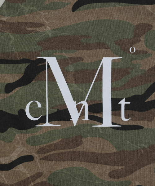 MUCENT（ムセント）の「ラフィンカモナグランスリムフィット半袖Tシャツ（2カラー）（Tシャツ/カットソー・レディース・チャコール/ベージュ・FREE）」の12枚目の写真
