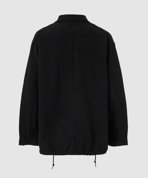 COMME des GARCONS HOMME(コム デ ギャルソン・オム)の「POLYESTER GARMENT-DYED CLASSIC JACKET(テーラードジャケット・メンズ・ブラック・XS/S/M/L)」の2枚目の写真