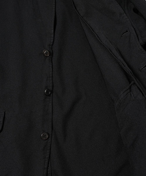 COMME des GARCONS HOMME(コム デ ギャルソン・オム)の「POLYESTER GARMENT-DYED CLASSIC JACKET(テーラードジャケット・メンズ・ブラック・XS/S/M/L)」の7枚目の写真