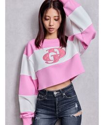 かよちゃん❤️４点⭐️A1275⭐️ GYDA ♥ ロゴライン ショート カットソー かよちゃん❤️4点⭐️A1275⭐️ GYDA ♥ ロゴライン ショート カットソー