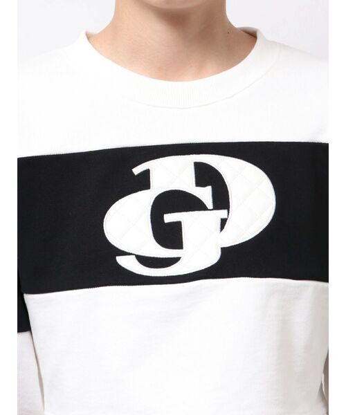 GYDA（ジェイダ）の「GD fake leather patch shortトップス（Tシャツ/カットソー・レディース・オフホワイト/ピンク/ミント・FREE）」の15枚目の写真