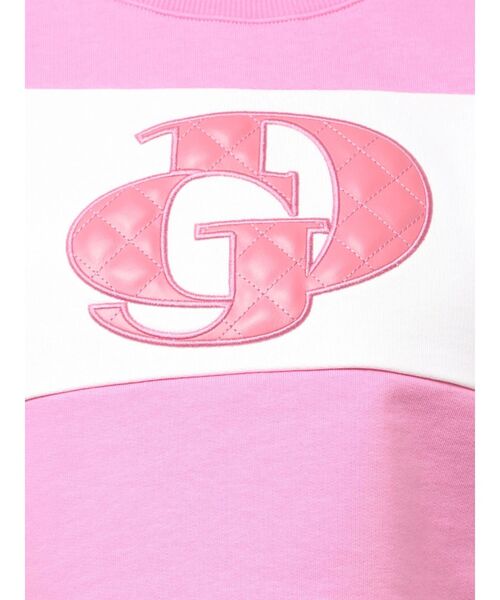 GYDA（ジェイダ）の「GD fake leather patch shortトップス（Tシャツ/カットソー・レディース・オフホワイト/ピンク/ミント・FREE）」の20枚目の写真