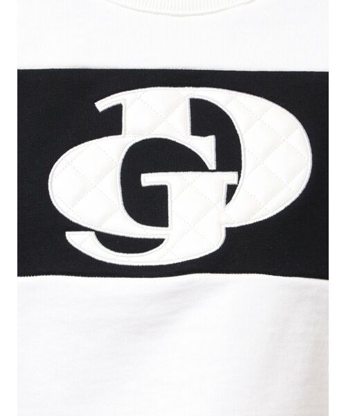 GYDA（ジェイダ）の「GD fake leather patch shortトップス（Tシャツ/カットソー・レディース・オフホワイト/ピンク/ミント・FREE）」の22枚目の写真