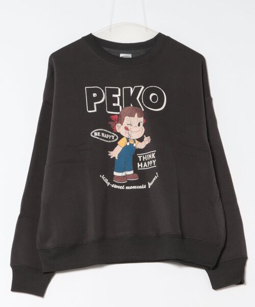 Rendez-Vous（ランデヴー）の「【 Peko 】 裏起毛クルーネックスウェット 25W11（スウェット・レディース・その他2/その他1/その他4/その他3・LARGE/MEDIUM）」の4枚目の写真