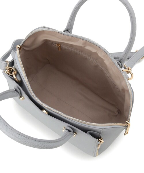 grove（グローブ）の「【人間工学】タテZipバーハンドル2WAYトート（トートバッグ・レディース・ブラック/サックスブルー/ライトグレー・00）」の20枚目の写真