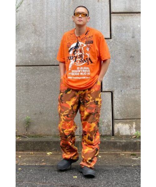 LMCの「VIVE LE LMC AOP TEE orange(Tシャツ/カットソー・メンズ・その他・MEDIUM/SMALL)」の2枚目の写真