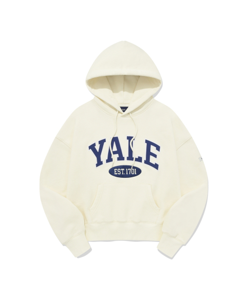 YALE（イェール）の「ツートンアーチクロップフード_アイボリー（パーカー・レディース・その他・SMALL/MEDIUM）」の2枚目の写真
