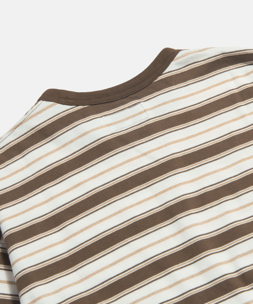 ESPIONAGE（エスピオナジ）の「Multi Border L/S Tee Cocoa（Tシャツ/カットソー・レディース・その他・LARGE/X-LARGE/MEDIUM）」の5枚目の写真