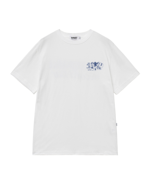 Kompakt Record Bar(コンパクトレコードバー)の「Do Not Be Late Thunder T-shirt - White(Tシャツ/カットソー・メンズ・その他・SMALL/LARGE/X-LARGE/XX-LARGE)」の2枚目の写真
