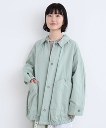 l'atelier du savon（アトリエドサボン）の「ブルゾンみたいなきもちのステンコート（ステンカラーコート）」