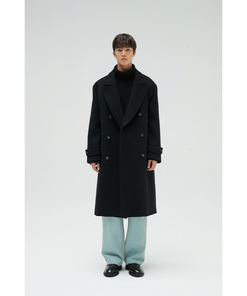 HORLISUN（ホーリーサン）の「ウィンターフィールド ウールコート ブラック（チェスターコート・レディース・その他・LARGE/MEDIUM/SMALL）」の6枚目の写真