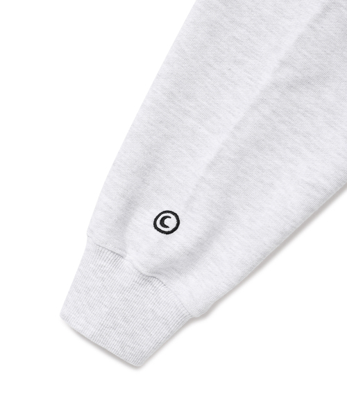 Cavish(カビシ)の「DUST TRIBE LOGO HOODIE LIGHT GREY(CV2EFUM404A)(パーカー・レディース・ライトグレー・SMALL/MEDIUM/LARGE/X-LARGE)」の5枚目の写真