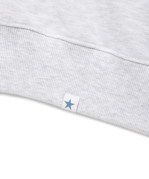 Cavish(カビシ)の「DUST TRIBE LOGO HOODIE LIGHT GREY(CV2EFUM404A)(パーカー・レディース・ライトグレー・SMALL/MEDIUM/LARGE/X-LARGE)」の6枚目の写真