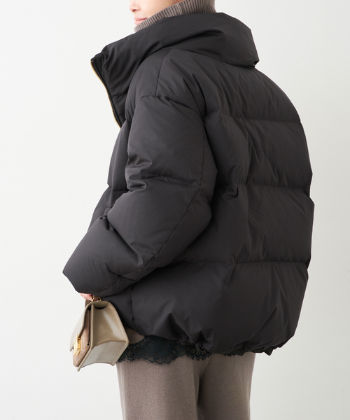 Deuxieme Classe(ドゥーズィエムクラス)の「HYGGE ダウンコート(ダウンジャケット/コート・レディース・カーキ/ブラック・FREE)」の13枚目の写真