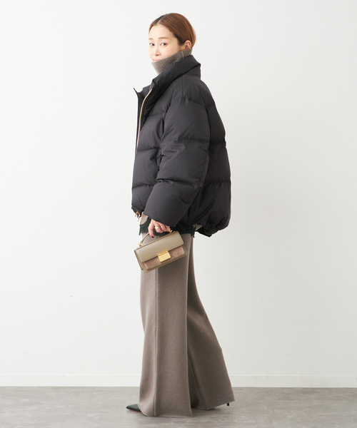 Deuxieme Classe(ドゥーズィエムクラス)の「HYGGE ダウンコート(ダウンジャケット/コート・レディース・カーキ/ブラック・FREE)」の14枚目の写真