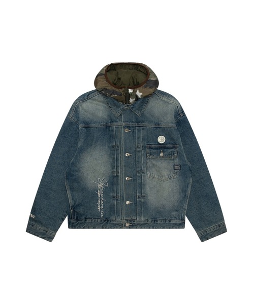 AAPE DENIM JACKET(detachable)（デニムジャケット）｜AAPE BY A